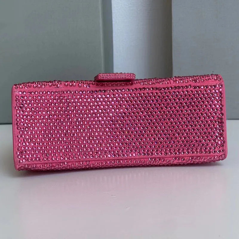 Full Diamond Lingbling Hourglass Bag - Bellarte Enchanté Full Diamond Lingbling Hourglass Bag